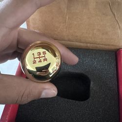Blox 24K Gold Plated Weighted Shift Knob