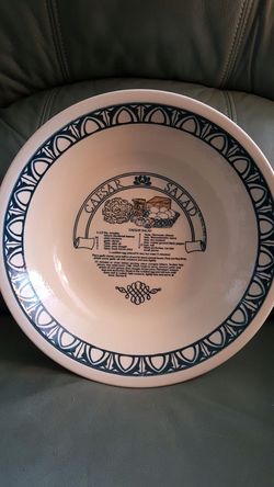 Cesar Salad Bowl With Recipe