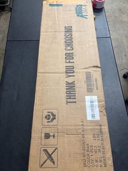 Black 6-Tier Bookcase in Box (-S-A-1 ) HN