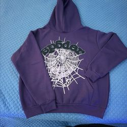 Sp5der Web Hoodie | Grape Purple |