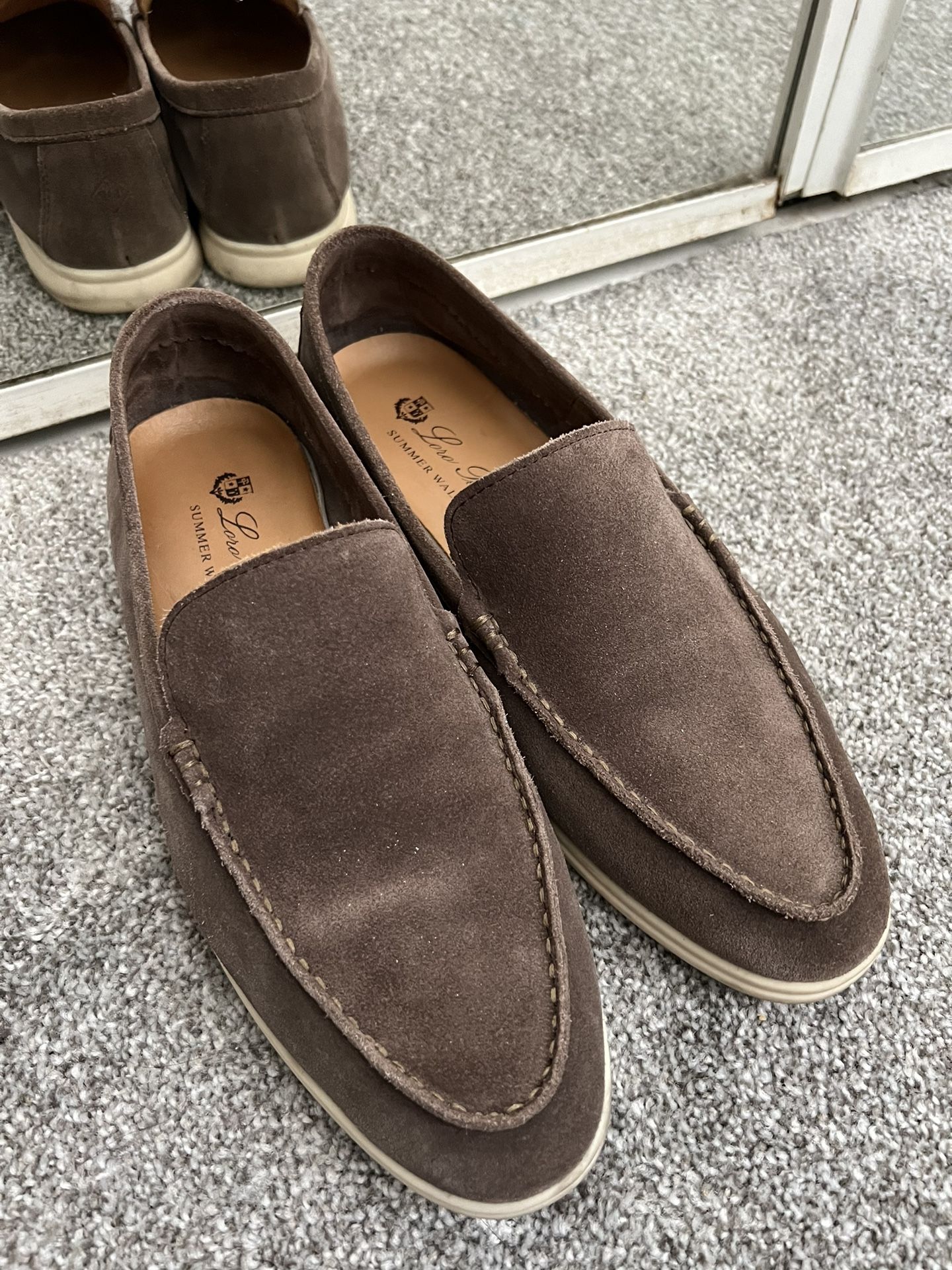 Loro Piana summer Loafers shoes In Brown