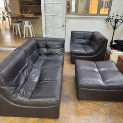Leather Sectional Sofa