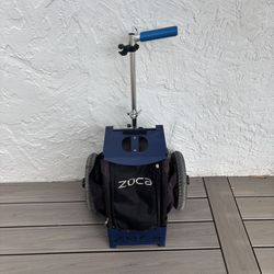 Used Zuca disc golf cart.