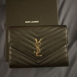 YSL Matelasse Flap Pouch
