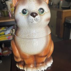 Vintage Japan Ceramic Cookie Jar