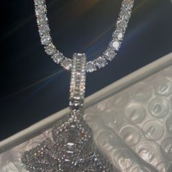 VVS MOISSANITE TENNIS CHAIN