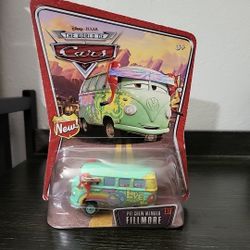 NIB Disney Pixar Cars World Of Cars Pit Crew Member Fillmore