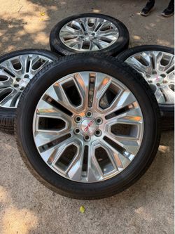 Rines 22” denali oem 6 lug Chevy GMC Cadillac $980 FIRME
