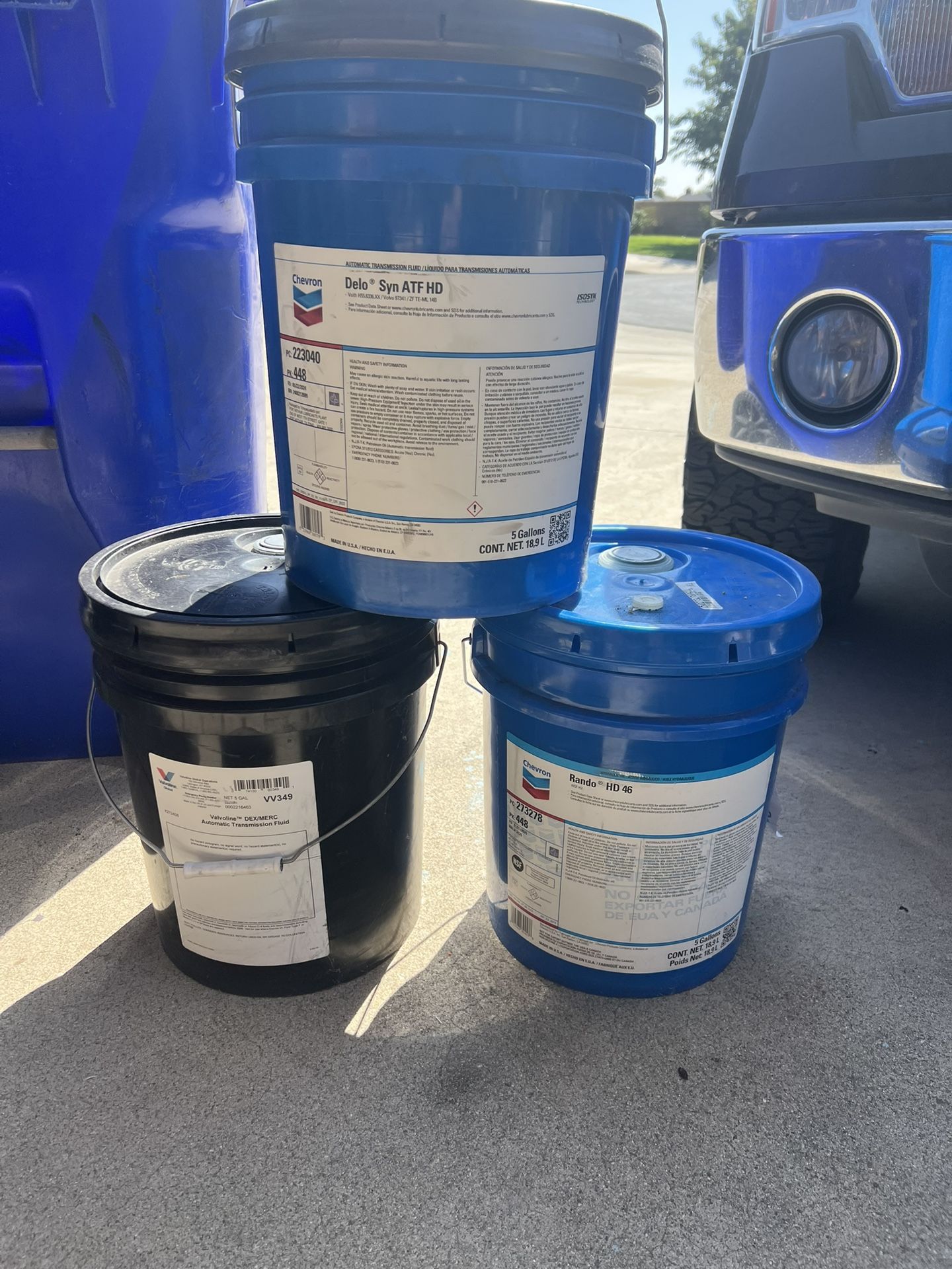 ATF And Rando Hyd Oil