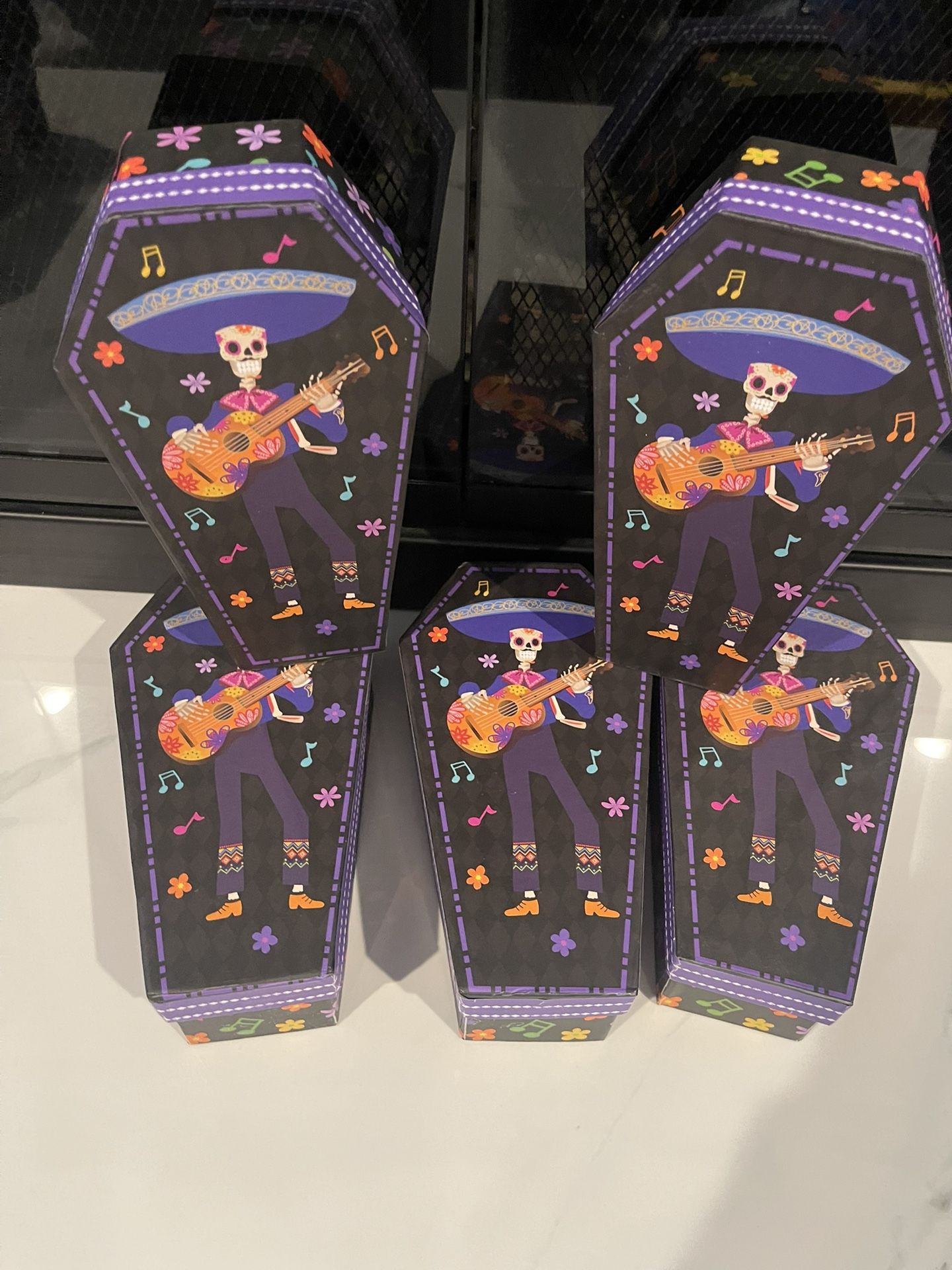 Dia De Los Muertos Coffin Box