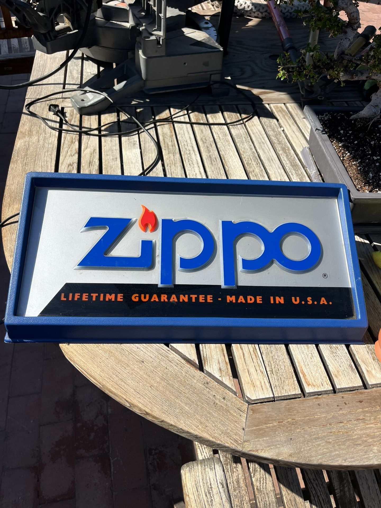 Zippo Sign