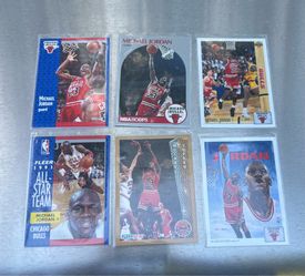 Michael Jordan 1990-92 card lot