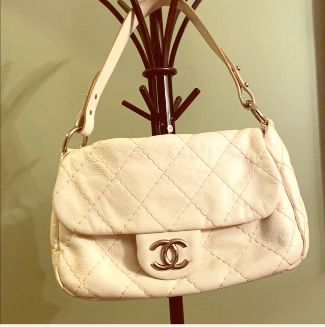 Authentic Chanel bag , slightly used.