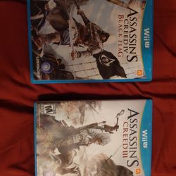 Nintendo Wii U Assassin's Creed Games 