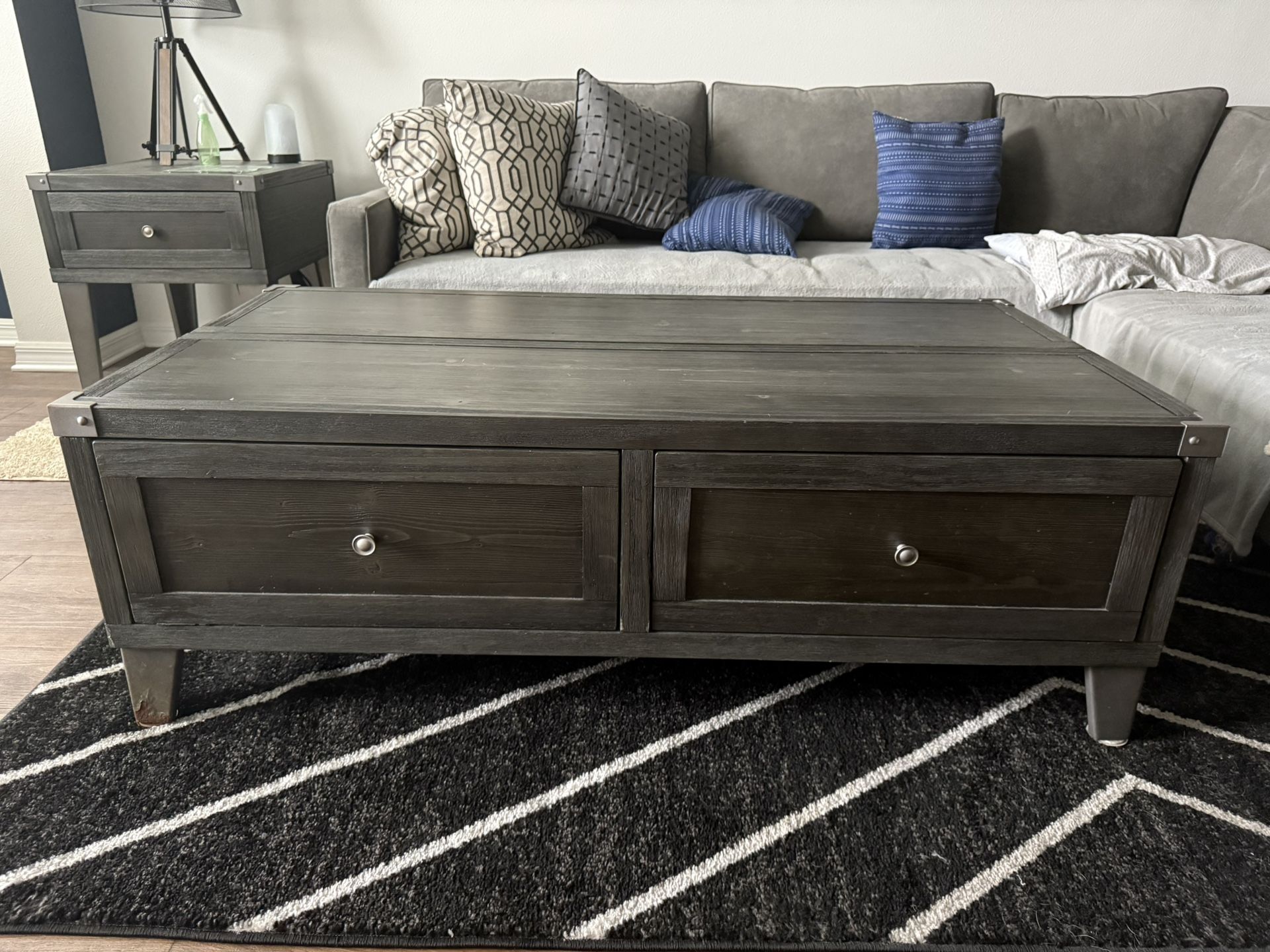 Coffee Table & Side Table $400