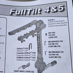 Yakima Fulltilt 4 Bike Rack Class 1 Or 2 Hitch Mount