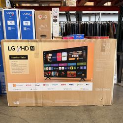 LG 50” UHD Smart TV With AI Brand New In Box