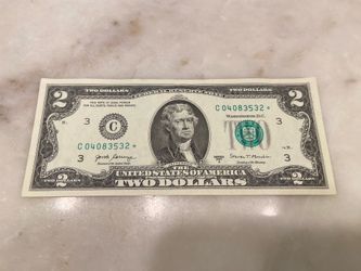 $2 Star Note
