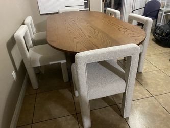Soliwood dining set $1500