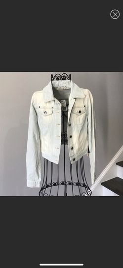 Life In Progress Light Denim Casual Jacket XS New