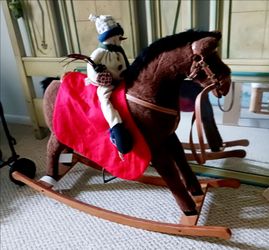 Rocking Horse, wool, Poland
