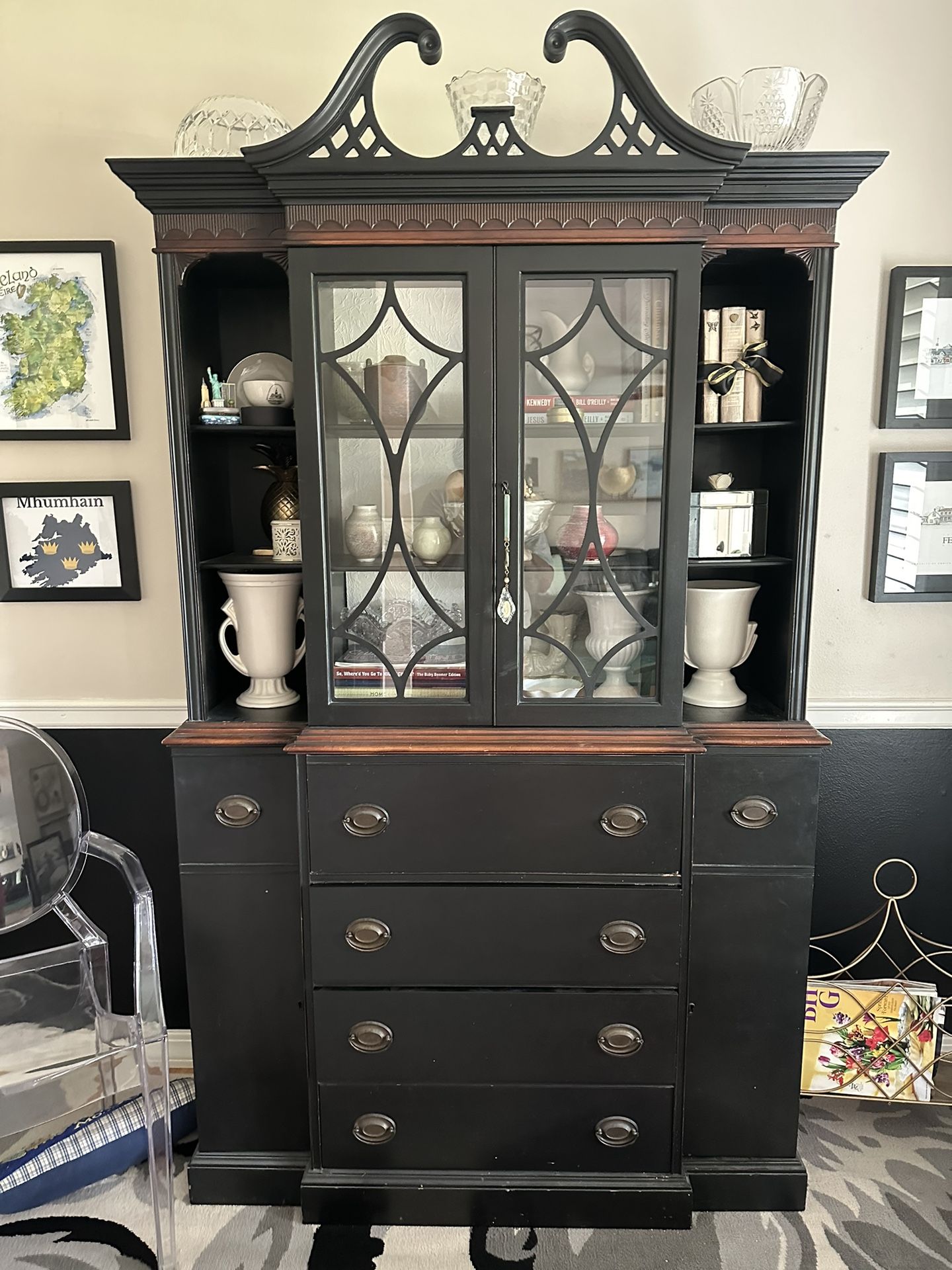 Mahogany Secretary