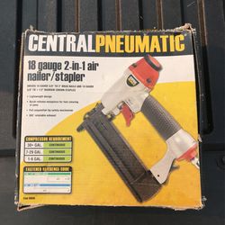 18 Gauge Pneumatic Nailer / Stapler