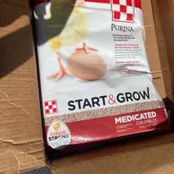 Chick Start and Grow medicated 25lb Bag