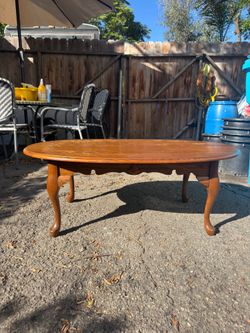 Solid Oak Coffee Table