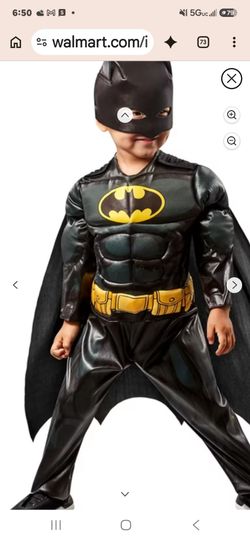 Batman toddler custome