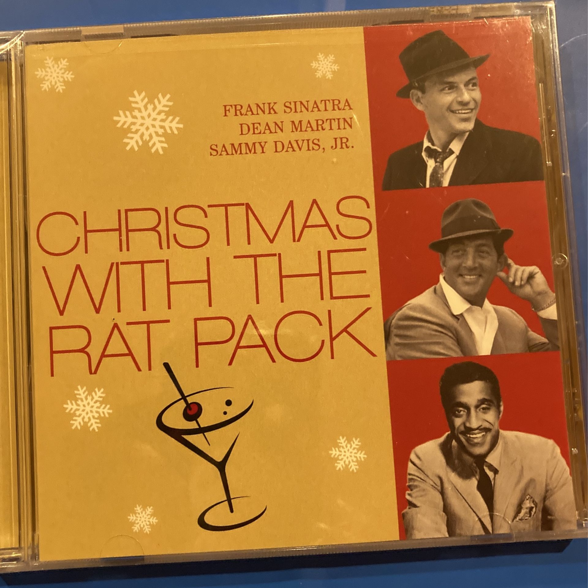 CD With The Rat Pack New! Christmas Music Frank Sinatra Dean Sammy