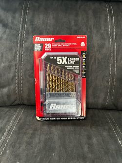 Steel Index Drill Bit Set