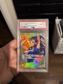 PSA 10 Nico Robin Special Alternate Art One Piece Card