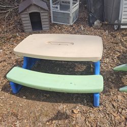 The price is firm.. children's folding snow and go picnic table
