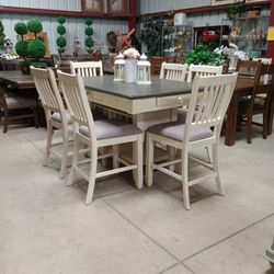 Counter Height Dining Table Set