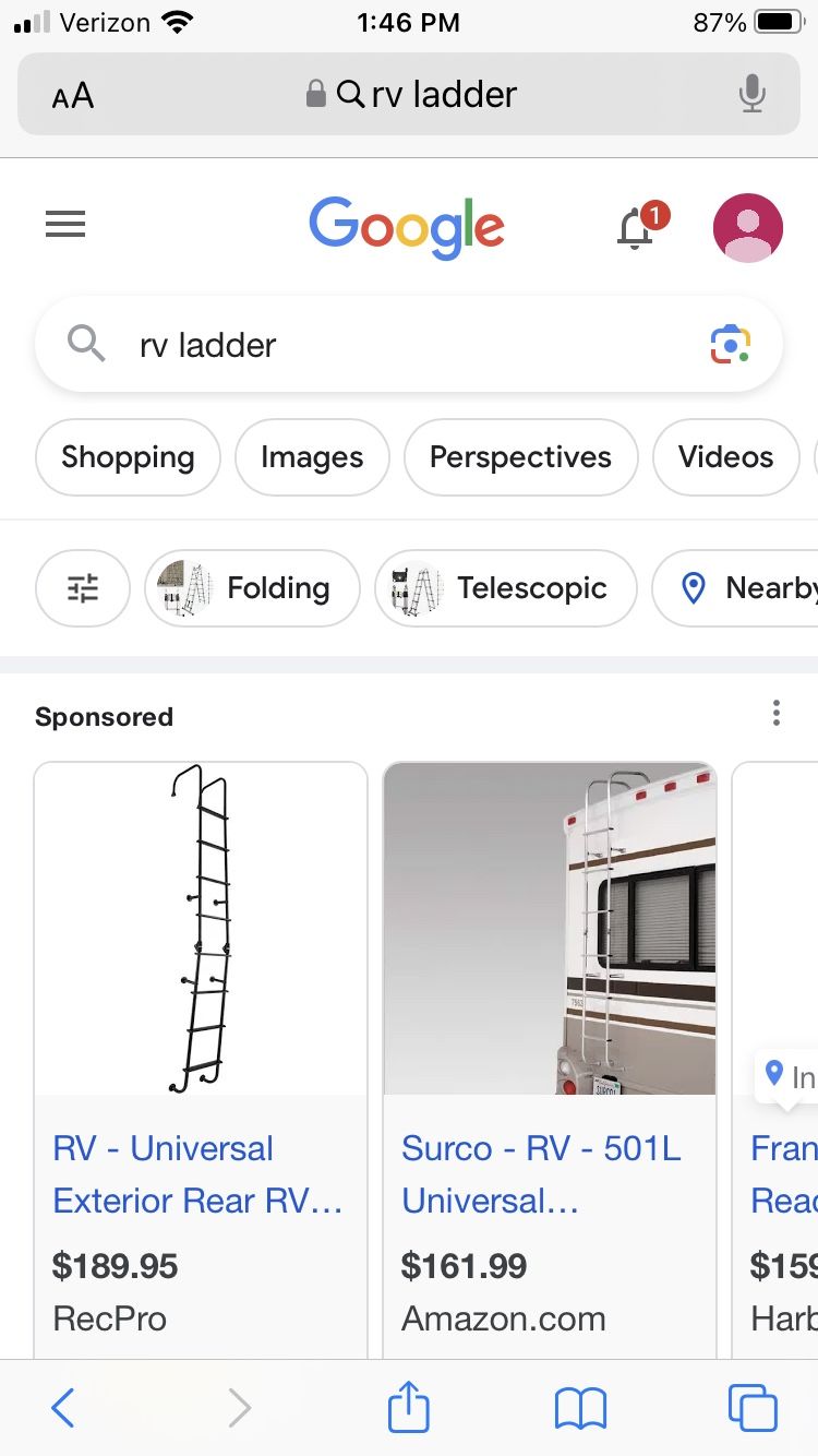 Rv Ladder 