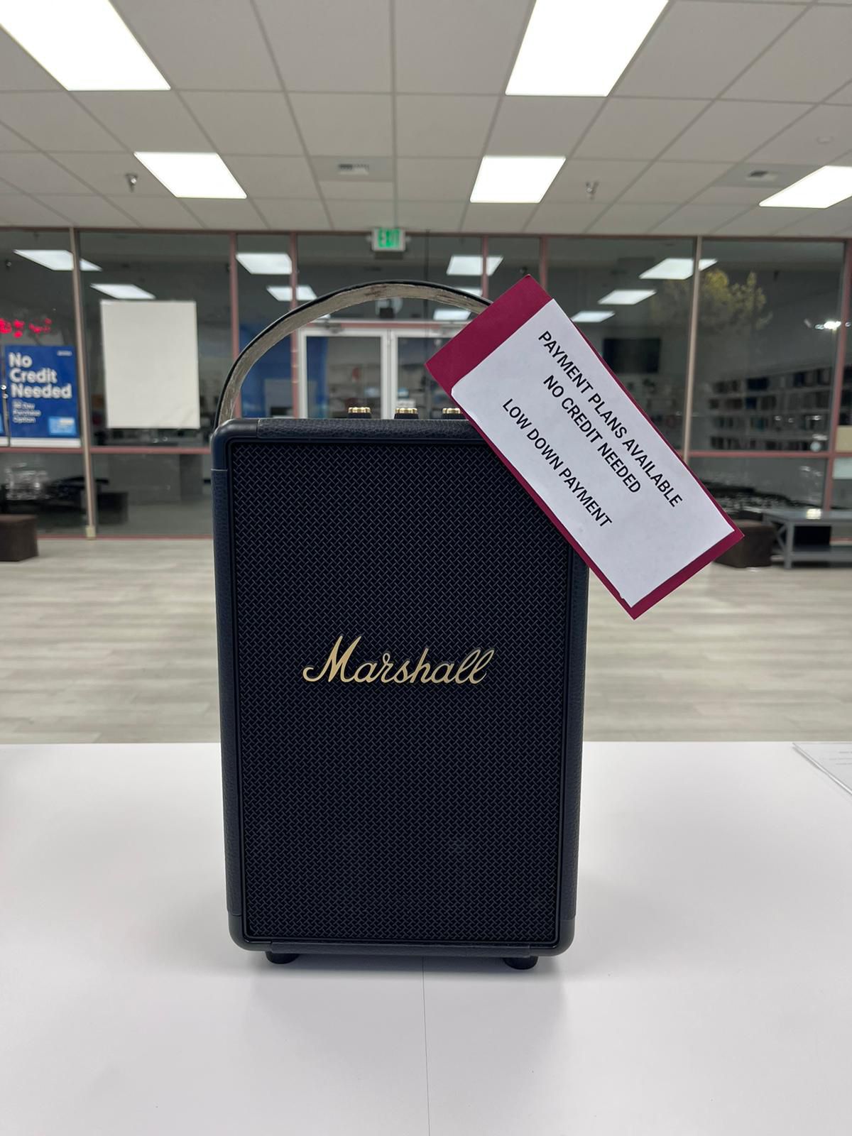 Marshall Tufton Bluetooth Speaker - PAYMENTS AVAILABLE NO CREDIT NEEDED 
