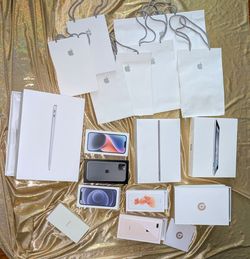 Apple Boxes Bags etc