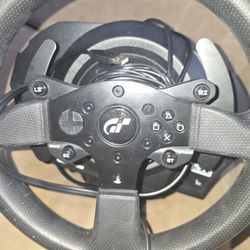 Gaming Wheel, Pedals, and Shifter