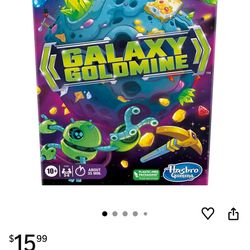 Brand New Galaxy Gold Mine Board Game - Hasbro