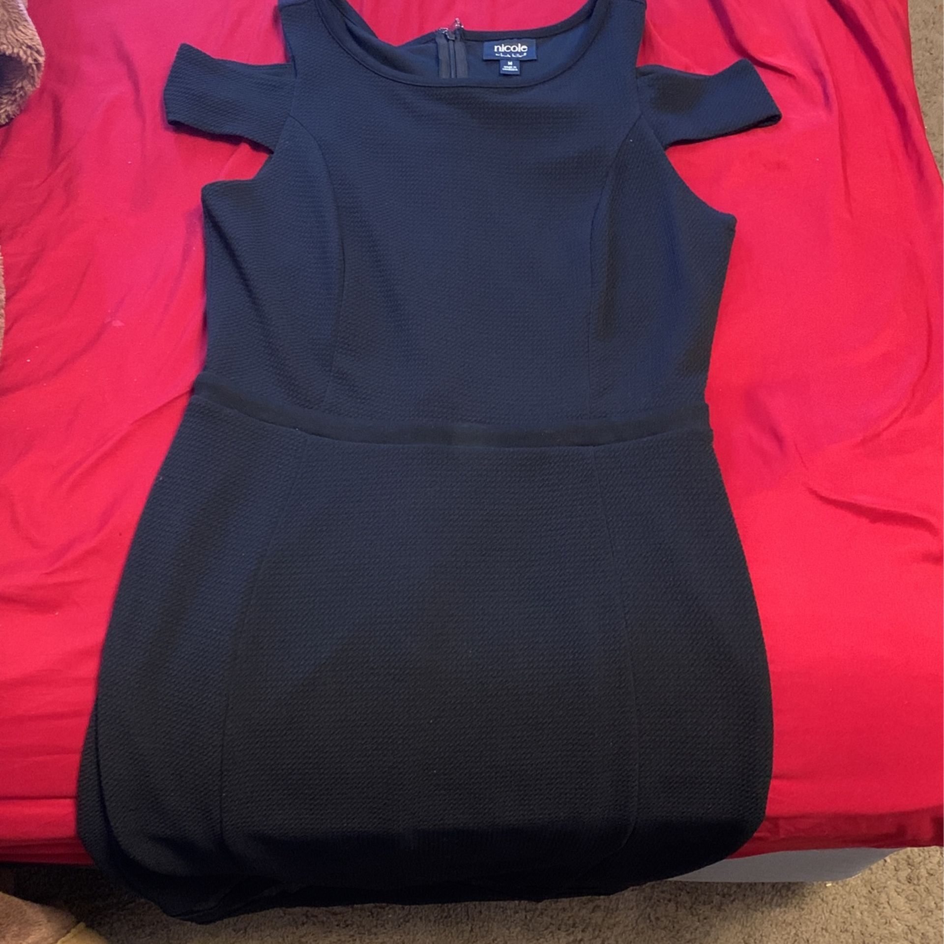 Midi Dress With Shoulder Straps