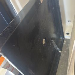 48x48 black shower base fiber glass$149