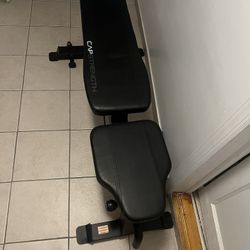 CAPSTRENGTH lifting bench: $110 OBO