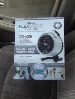 Shark flexbreeze hydro go