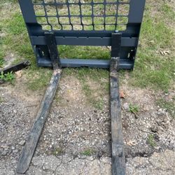 Skid Steer Forklift Quick Attach