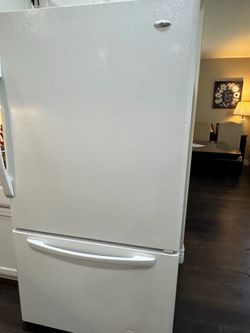 Amana 35” Stainless Refrigerator Fridge -READ