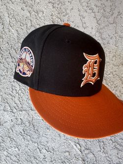 Detroit Tigers Michigan Trunbull Side Patch New Era Fitted Hat