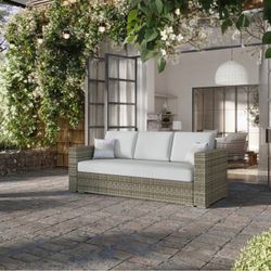Thomasville Dillard Convertible Outdoor Patio Sofa Set $1099.99