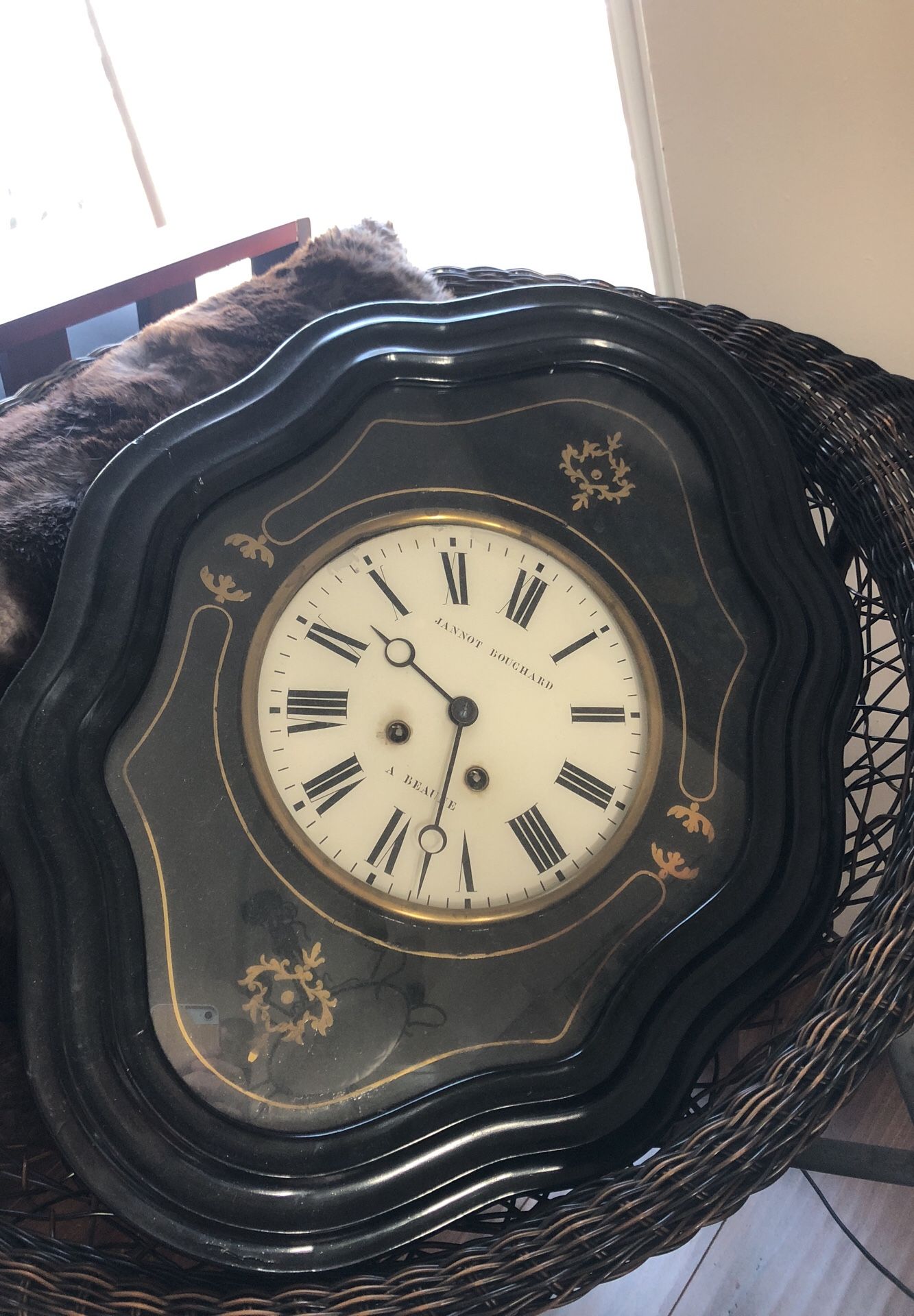Antique French Baker’s Clock