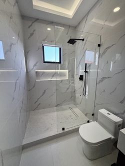 Fixed Shower Glass
